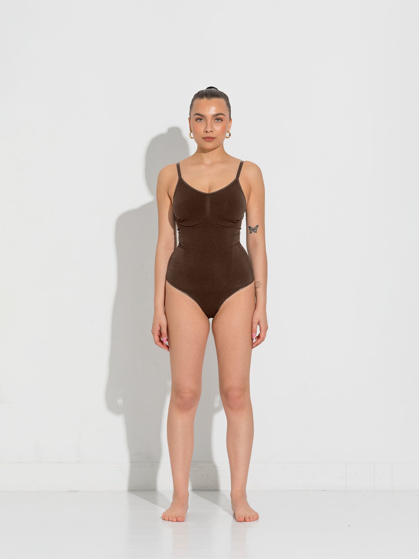 Coco Shapewear Bodysuit - Chocolate